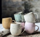 Rundt kaffekrus rosa  thumbnail