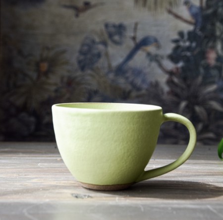 Cappuccino kopp vårgrønn